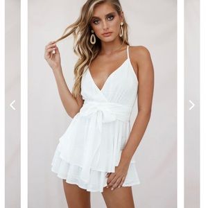 white romper